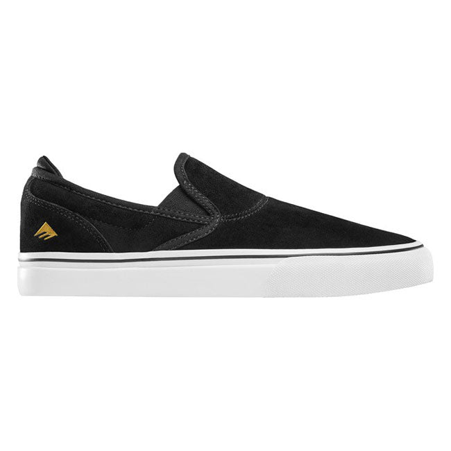 Emerica Wino G6 Slip-On Shoes Black/White/Gold / 46