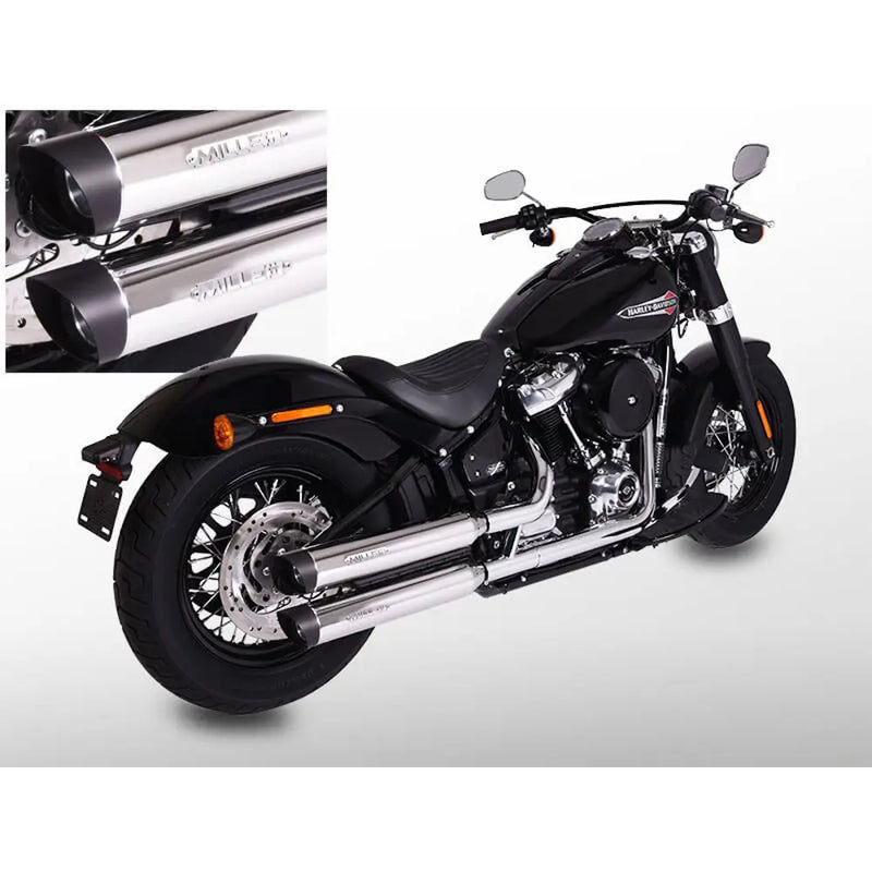 Miller Destiny Euro 5 Slip-On Mufflers for Harley