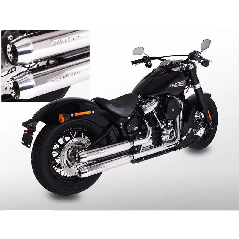 Miller Destiny Euro 5 Slip-On Mufflers for Harley