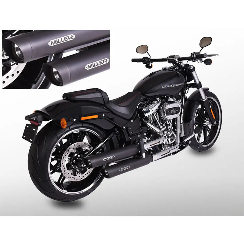 Miller Destiny Euro 5 Slip-On Mufflers for Harley