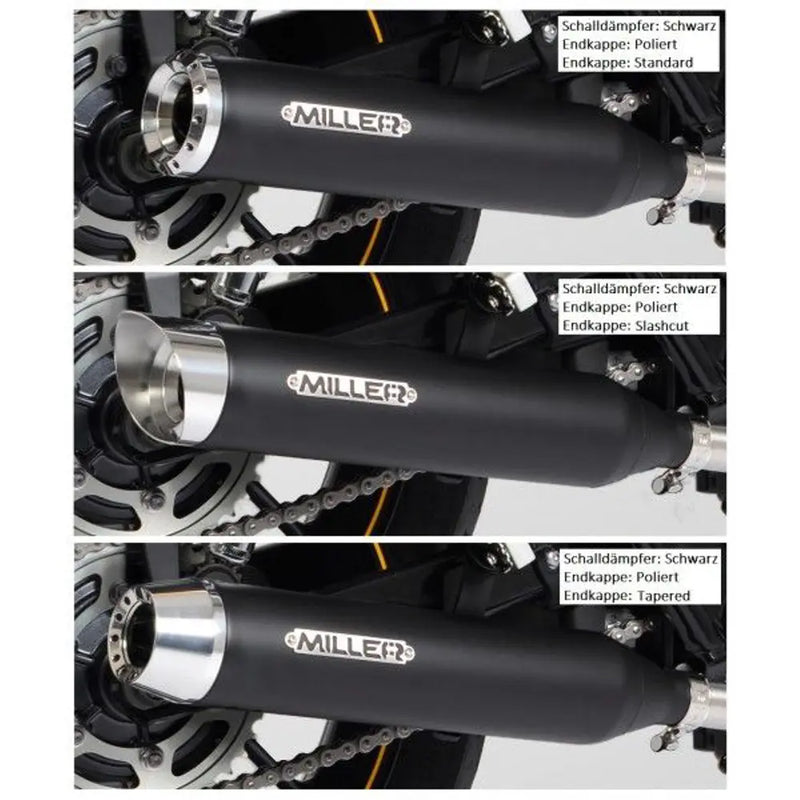 Miller Custom Euro 4/ 5 Slip-On Muffler for Honda