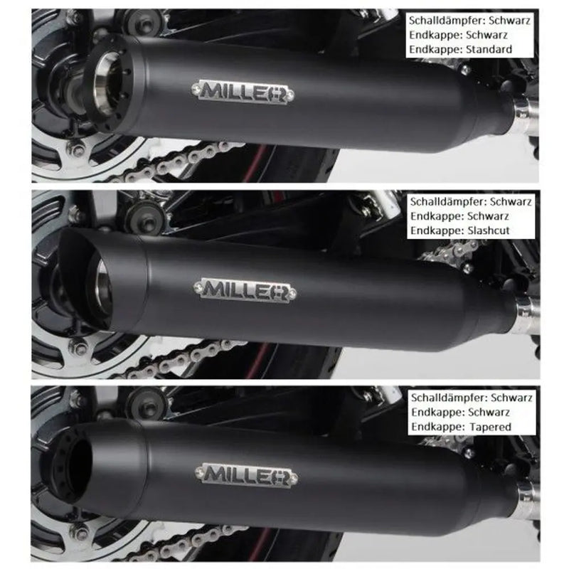 Miller Custom Euro 4/ 5 Slip-On Muffler for Honda