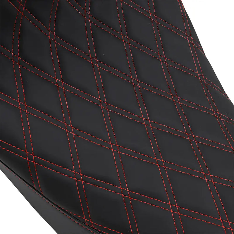 Drag Specialties EZ-ON Low Profile Forward Solo Seat for Harley