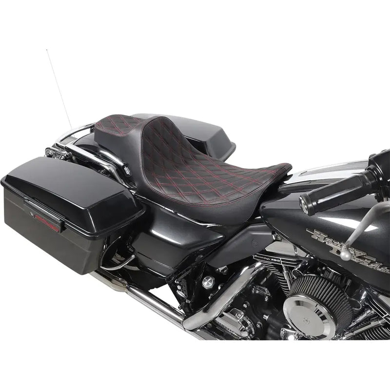 Drag Specialties Predator III Extended Reach Seat for Harley