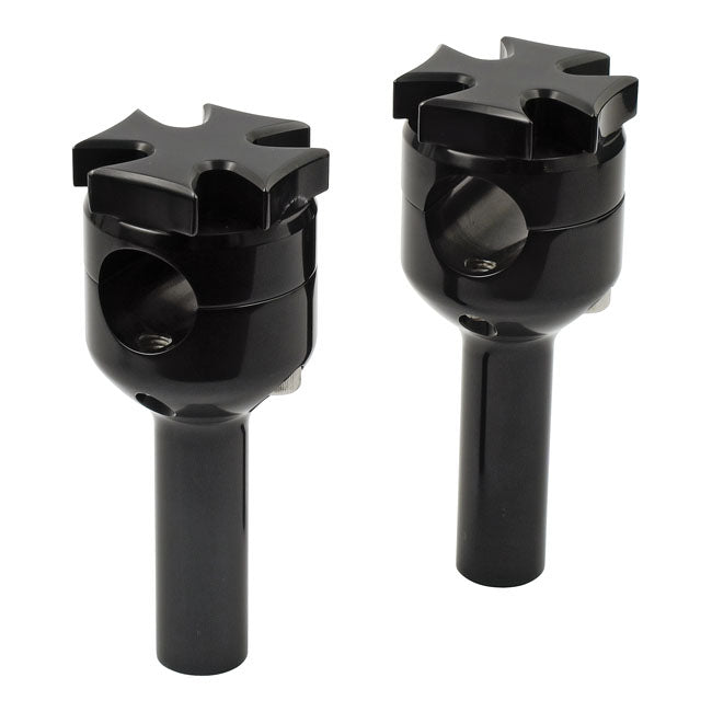 Crossbar Riser Flat Maltese Cross Handlebar Risers