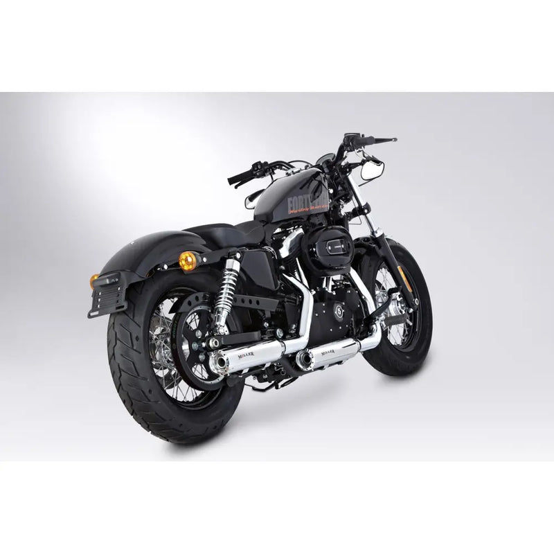 Miller Silverado Euro 2/3/4 Slip-On Mufflers for Harley