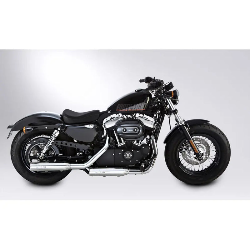 Miller Silverado Euro 2/3/4 Slip-On Mufflers for Harley