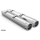 Freedom Performance 4" Slip-On Mufflers for Indian 14-21 Chieftain / Chrome / Chrome Eagle End Caps  - Customhoj