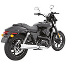 Freedom Performance Eagle Slip-On Mufflers for Harley 14-20 XG500 / XG750 Street / Chrome with chrome end caps  - Customhoj