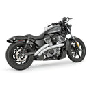 Freedom Performance Radical Radius Slash Cut Exhaust for Harley 22-25 Nightster RH975 / S / Chrome / Black  - Customhoj