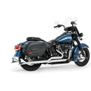 Freedom Performance Sharktail True Duals Exhaust for Harley 18-25 Softail (read note) (excl. Fat Boy / Breakout) / Chrome / 33"  - Customhoj