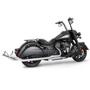 Freedom Performance Sharktail True Duals Exhaust for Indian 14-21 Chief Classic / Dark Horse / Premium / Vintage / Extra Long Upsweep Chrome  - Customhoj