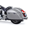 Freedom Performance Union Ghost Muffler for Indian 14-21 Chieftain / Black / Straight Cut Chrome  - Customhoj