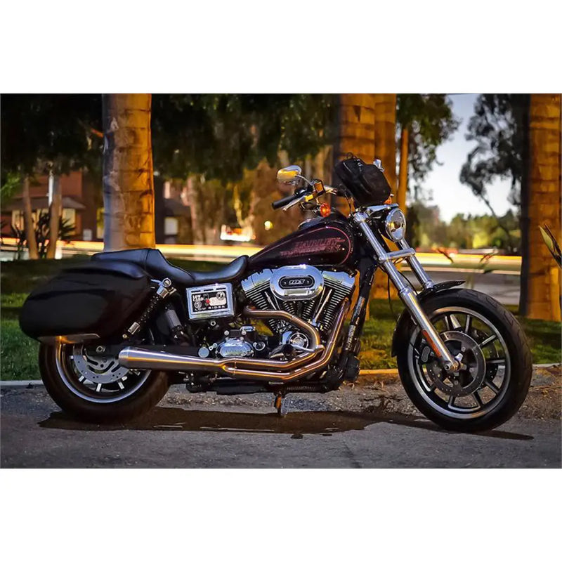 Bassani Road Rage III Stainless 2-into-1 Exhaust System for Harley