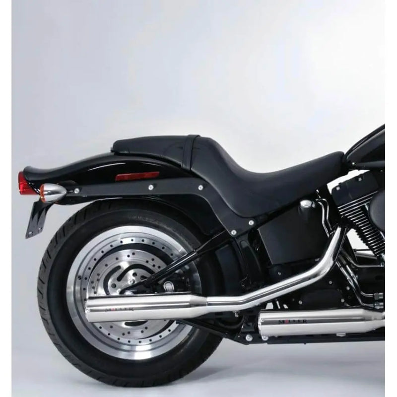 Miller Arizona Euro 3/4 Slip-On Mufflers for Harley