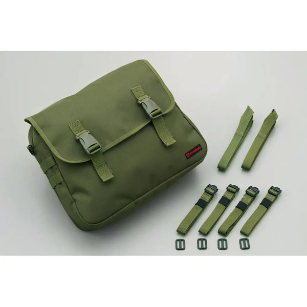 Daytona Henlybegins Universal Canvas Motorcycle Saddlebag