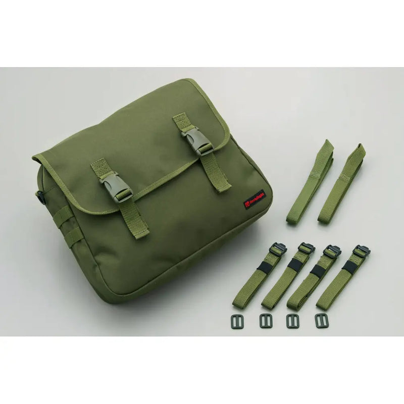 Daytona Henlybegins Universal Canvas Motorcycle Saddlebag