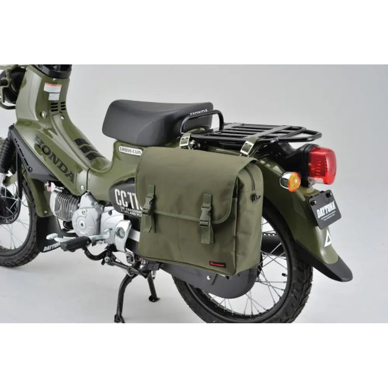 Daytona Henlybegins Universal Canvas Motorcycle Saddlebag
