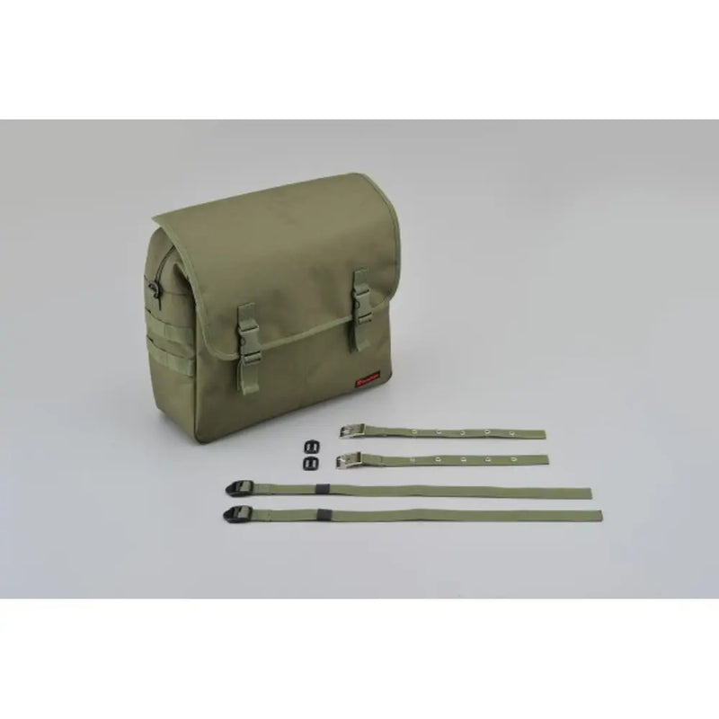 Daytona Henlybegins Universal Canvas Motorcycle Saddlebag
