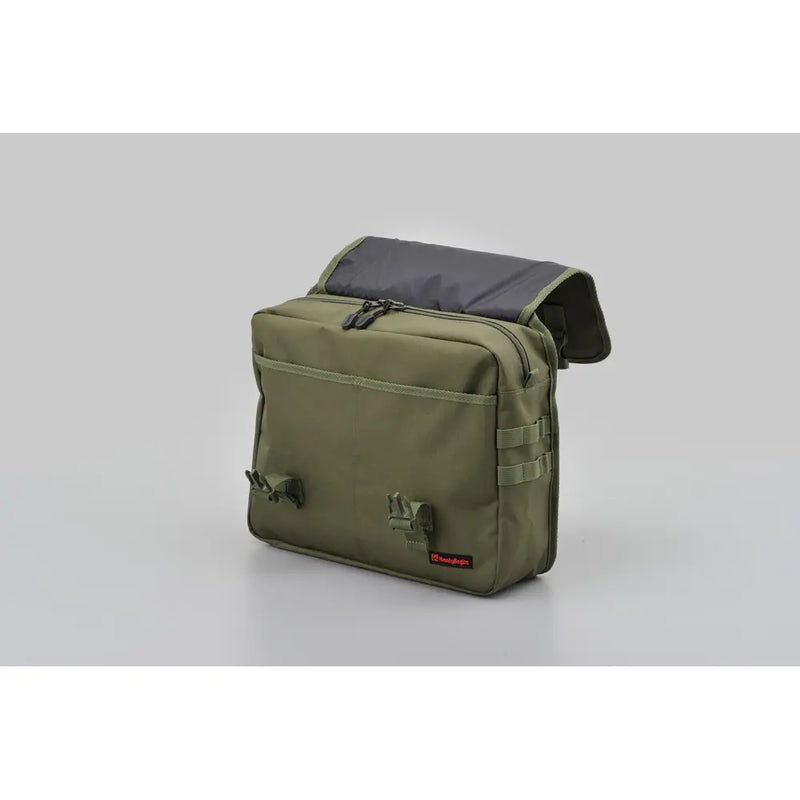 Daytona Henlybegins Universal Canvas Throw-Over Motorcycle Saddlebag Set