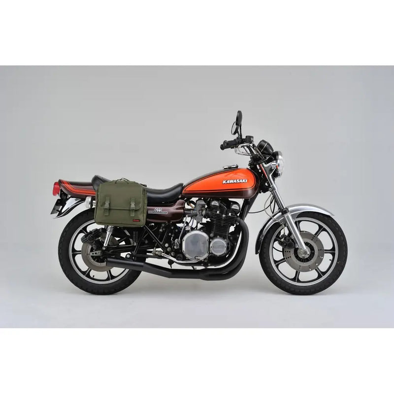Daytona Henlybegins Universal Canvas Throw-Over Motorcycle Saddlebag Set