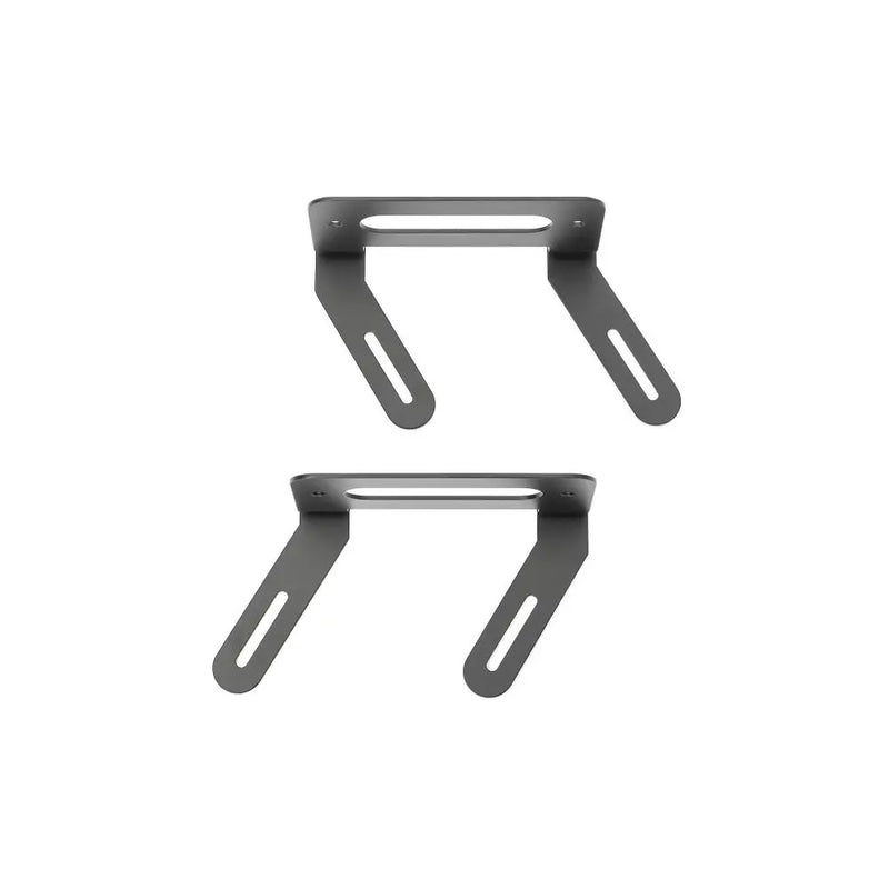 Highway Hawk Universal Motorcycle Saddlebag Carrier Kit Black  - Customhoj