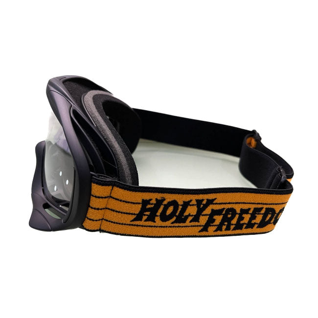 Holy Freedom Snowheels Motorcycle Goggles