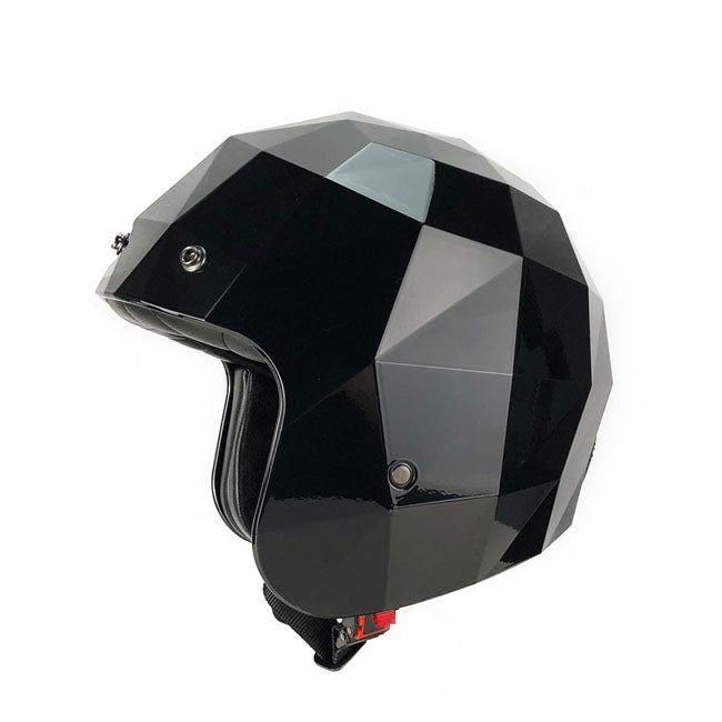 Holy Freedom Stealth Diamond Open Motorcycle Helmet