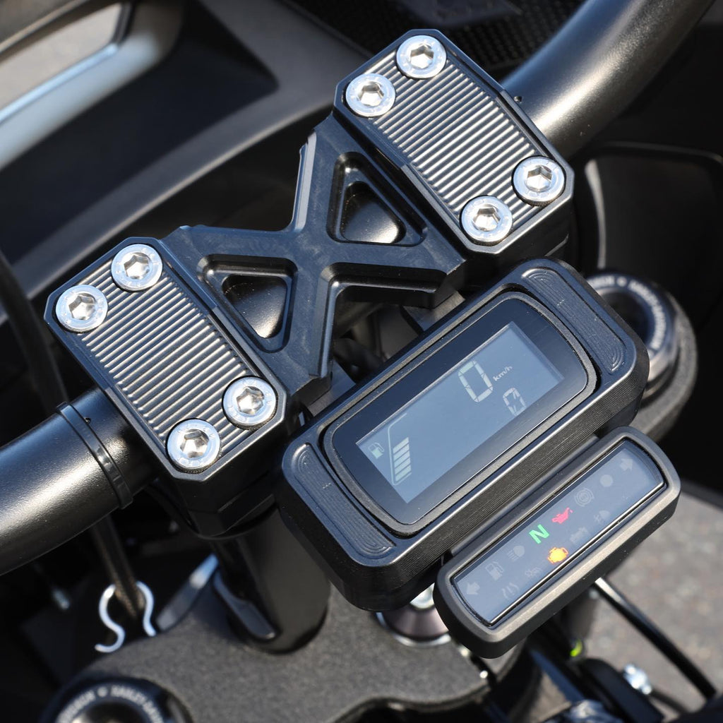 Maestro Riser Ken's Factory Next Level Handlebar Risers Black