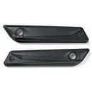 Ken's Factory Saddlebag Latch Covers for Harley 14-23 Touring / Black  - Customhoj