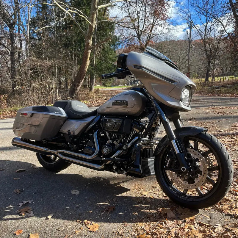 Khrome Werks 2-into-1 Outlaw Exhaust System for Harley  - Customhoj
