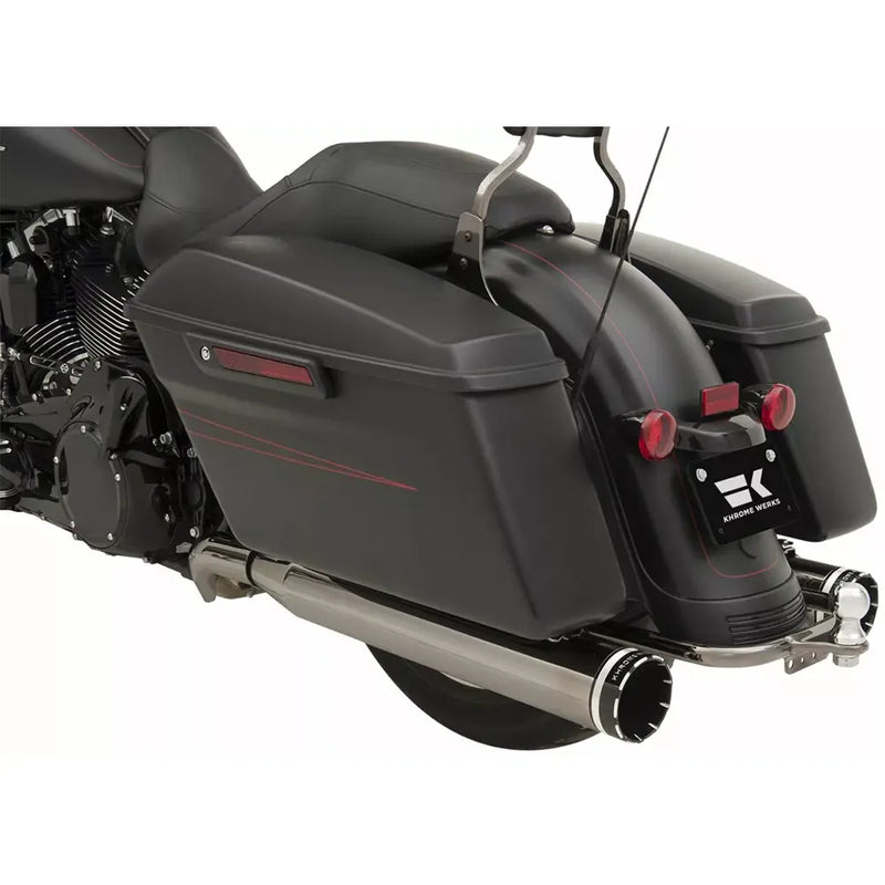Khrome Werks 4.5" HP-Plus Slip-On Mufflers for Harley  - Customhoj