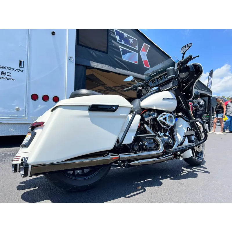 Khrome Werks 4.5" HP-Plus Slip-On Mufflers for Harley  - Customhoj