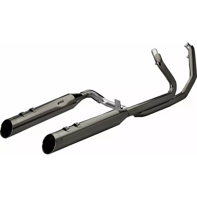 Khrome Werks Two Step Crossover Dominator Exhaust System for Harley 17-25 Touring / Eclipse / Eclipse Edge Billet Tip  - Customhoj