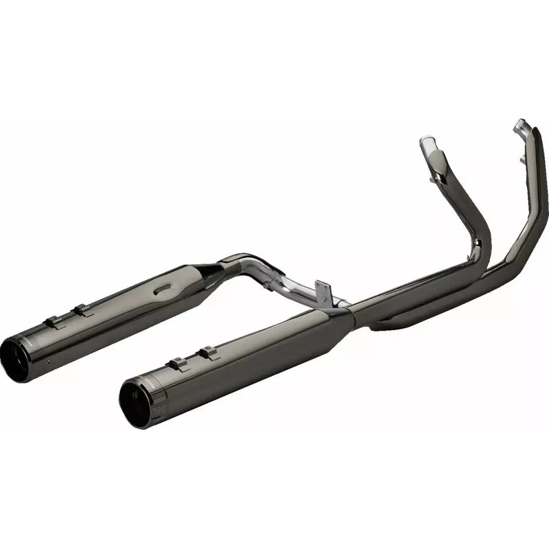 Khrome Werks Two Step Crossover Dominator Exhaust System for Harley 17-25 Touring / Eclipse / Eclipse Klassic Billet Tip  - Customhoj