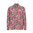 King Kerosin AOP Shirt Dark Red / S  - Customhoj