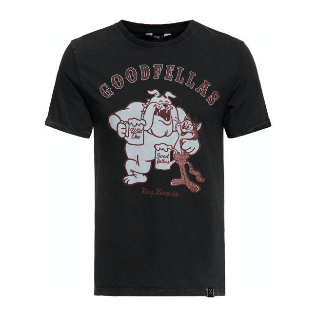 King Kerosin Good Fellas T-Shirt Black S