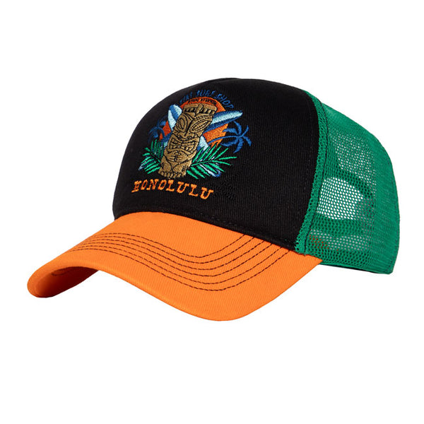 King Kerosin Honolulu Cap Black/Orange