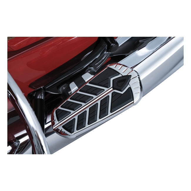 Kuryakyn Floorboard Accessories 15-20 Indian Roadmaster & Springfield (excl. Dark Horse & Roadmaster Elite) Kuryakyn Spear Passenger Floorboard Inserts for Indian Customhoj