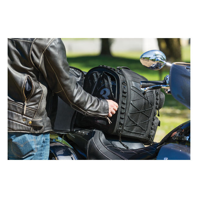 Kuryakyn Momentum Road Warrior 60L Motorcycle Seat Bag  - Customhoj