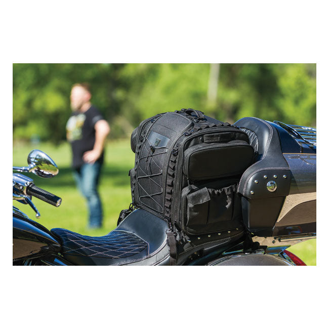 Kuryakyn Momentum Road Warrior 60L Motorcycle Seat Bag  - Customhoj
