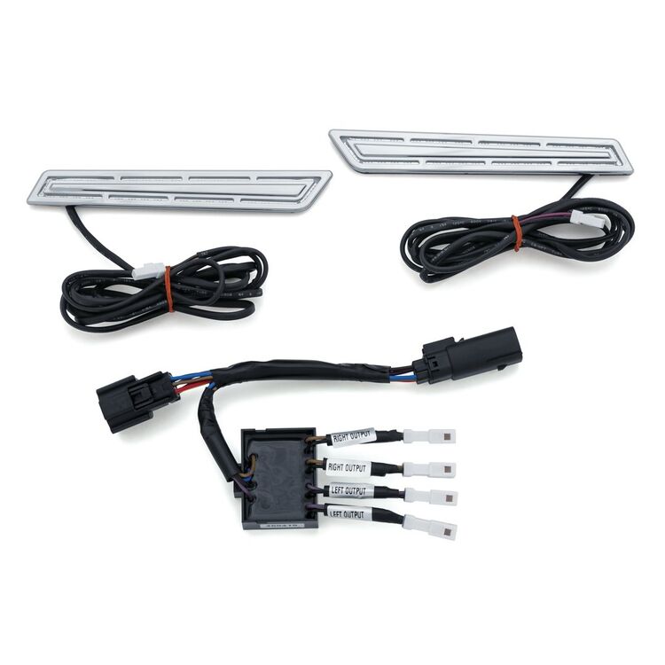 Kuryakyn Saddlebag Latch LED Lights for Harley