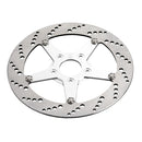 Kustom Tech Stainless Front Brake Disc for Harley 00-14 Softail (excl. Springers) (11.5") / Front Left / Polished
