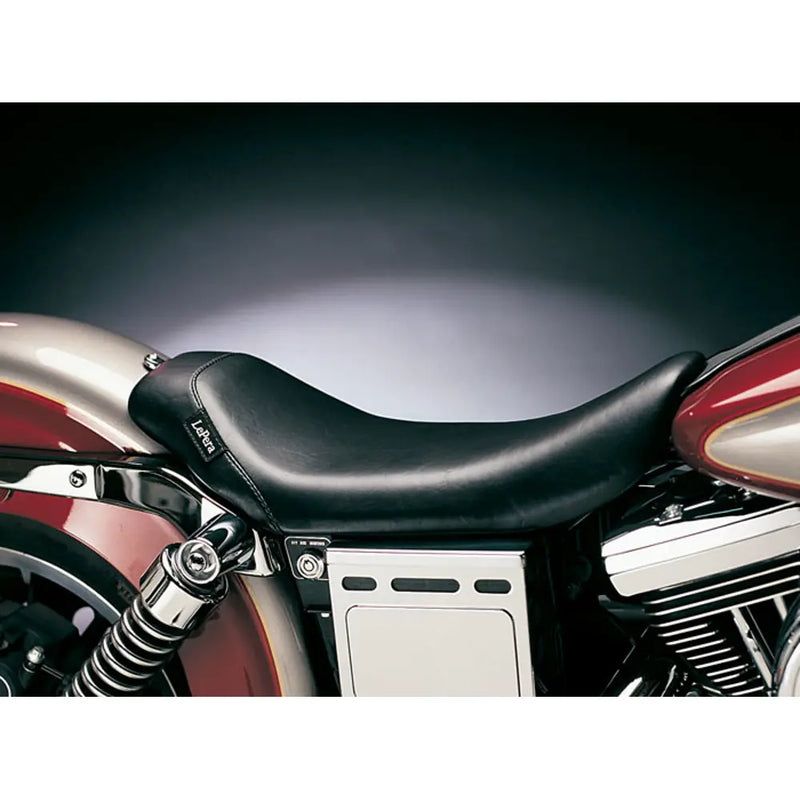 Le Pera Bare Bones Gel Solo Seat for Harley 06-17 Dyna / Black  - Customhoj