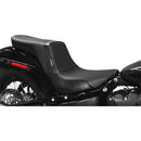 Le Pera Daytona 2-Up Seat for Harley 18-22 Softail Breakout / Basketweave Black  - Customhoj
