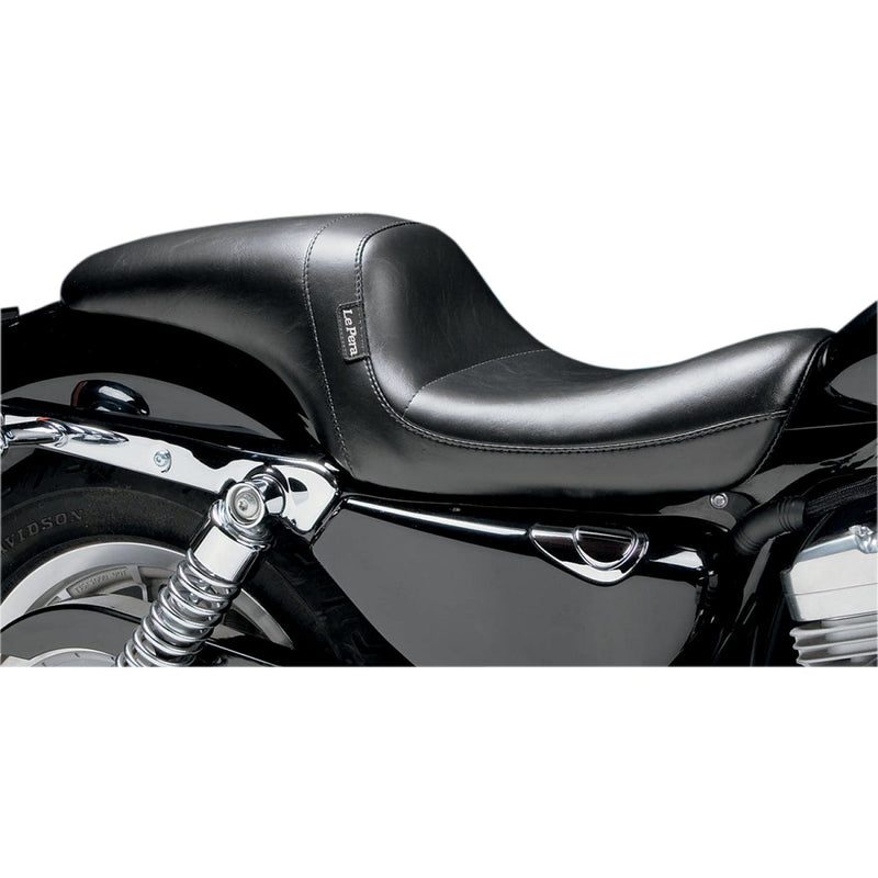 Le Pera Daytona Sport Solo Full Lenght Seat for Harley 04-22 XL Sportster with 12.5 liter tank (excl. 07-09 XL Sportster) / Black  - Customhoj
