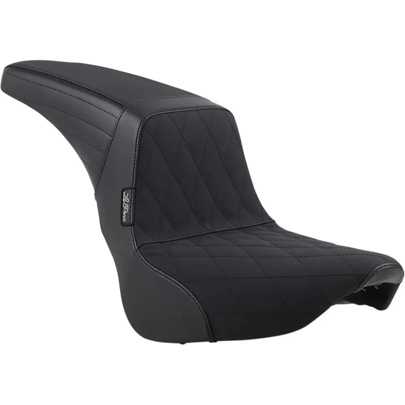 Le Pera KickFlip Biker Gel Solo Seat for Harley 18-25 Softail Sport Glide & Low Rider / S / ST / Diamond / Gripper Black  - Customhoj