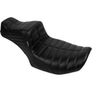 Le Pera Tailwhip 2-Up Daddy Long Legs Extended Seat for Harley 24-25 Touring Road Glide / Street Glide / Cardova Black  - Customhoj