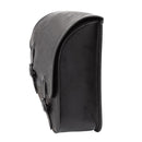 Ledrie Large Black Frame Bag for Harley 04-22 XL Sportster  - Customhoj