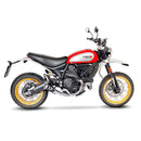 Leo Vince LV-10 Slip-On Muffler for Ducati 17-20 Scrambler 800 Desert Sled (Carbon muffler) (Race Only) (15202C)